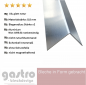 Preview: Alu Kantblech glatt natur 0,8mm stark ohne Schutzfolie Al 99,5